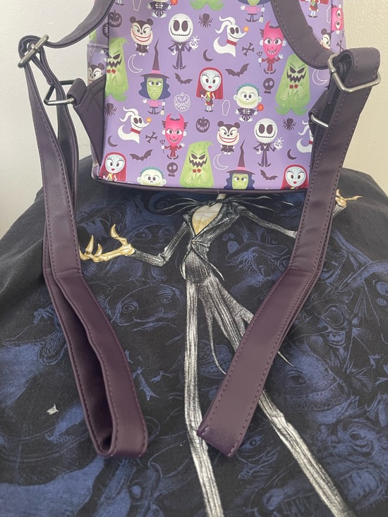 New The Nightmare Before Christmas Purple Character Mini Backpack main image 6